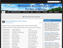 Tablet Screenshot of friendlyhillspoa.com